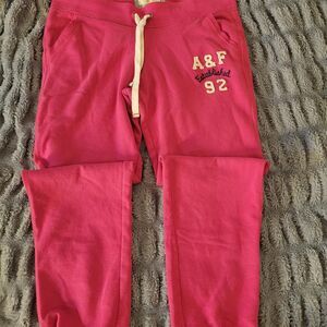 Abercrombie-fitch Women's Pink and Red Joggers-tracksuits